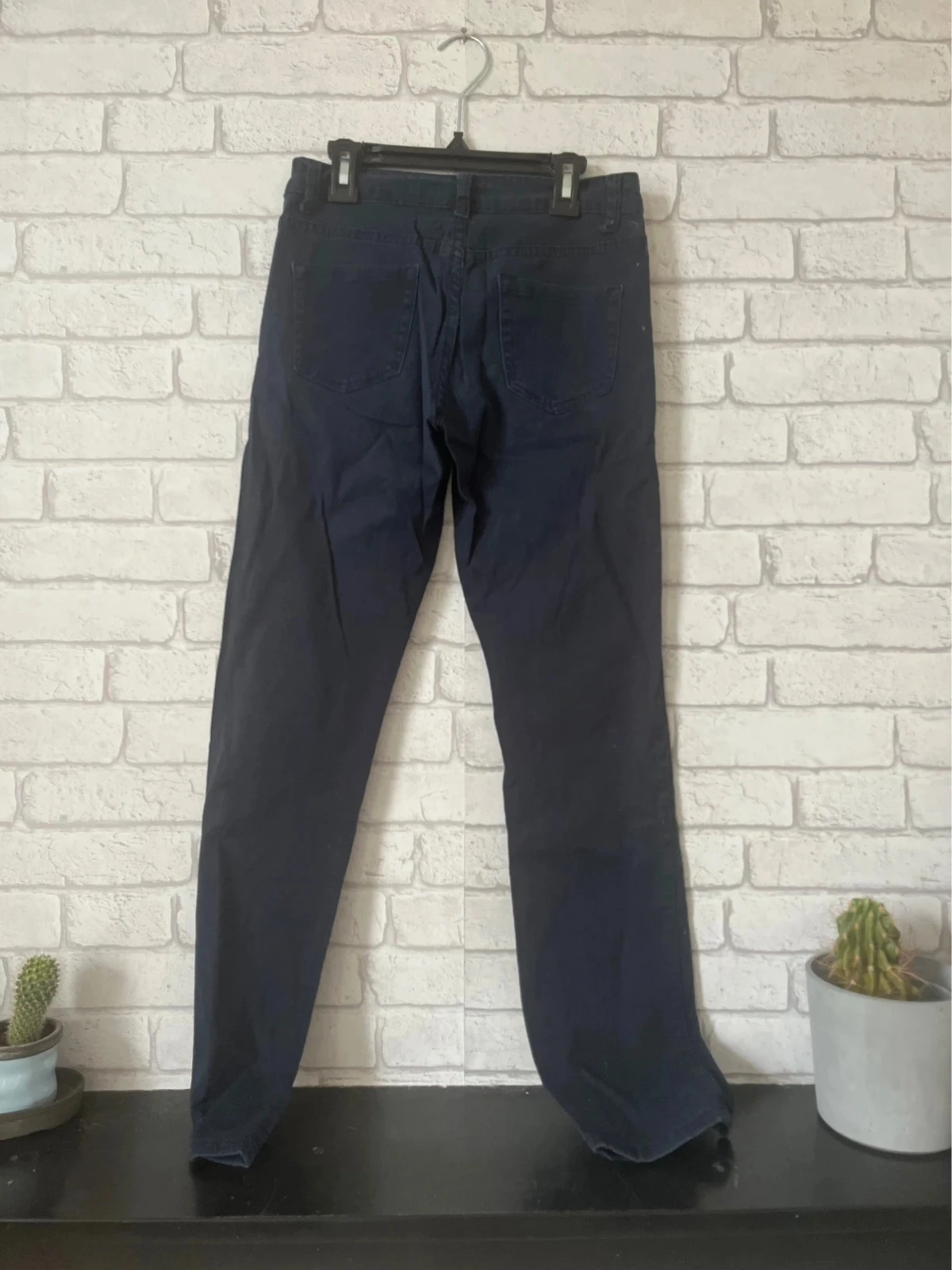 Calça / jeans feminino Marinho – Gémo – Tamanho 36 – photo 2
